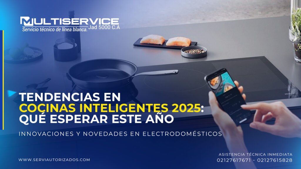 Tendencias en cocinas inteligentes 2025